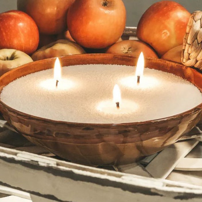 İnci Tozu Mum 300 Gr Lık İnci Tozu Mum 300 Gr Lık