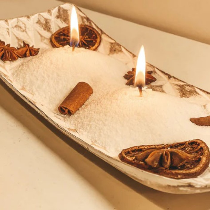 İnci Tozu Mum 300 Gr Lık İnci Tozu Mum 300 Gr Lık